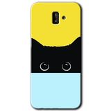 MRCİLETİSİM mrc183367 Kara Kılıf HD Desen Baskılı Arka Kapak Samsung Galaxy J6 Plus ile uyumlu