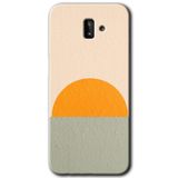 MRCİLETİSİM mrc183876 Color Wall Kılıf HD Desen Baskılı Arka Kapak + Temperli Cam Samsung Galaxy J6 Plus ile uyumlu
