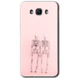 MRCİLETİSİM mrc184195 Yaşayan Çift Kılıf HD Desen Baskılı Arka Kapak Samsung Galaxy J7 2016 ile uyumlu