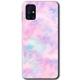 MRCİLETİSİM mrc18431 Pembe Kılıf Baskılı Kapak Samsung Galaxy M31s ile uyumlu