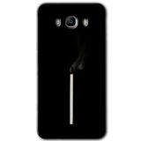 MRCİLETİSİM mrc184732 Sönmüş Kibrit Kılıf HD Desen Baskılı Arka Kapak Samsung Galaxy J7 2016 ile uyumlu