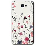 MRCİLETİSİM mrc185226 Mat Çiçek Kılıf HD Desen Baskılı Arka Kapak Samsung Galaxy J7 Prime 2 ile uyumlu