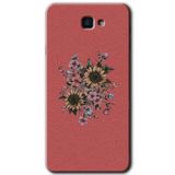 MRCİLETİSİM mrc185228 Retro Çiçek Kılıf HD Desen Baskılı Arka Kapak Samsung Galaxy J7 Prime 2 ile uyumlu