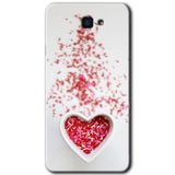 MRCİLETİSİM mrc185281 Kalpli Şekerleme Kılıf HD Desen Baskılı Arka Kapak Samsung Galaxy J7 Prime 2 ile uyumlu