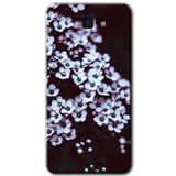 MRCİLETİSİM mrc185421 Beyaz Çiçek Kılıf HD Desen Baskılı Arka Kapak Samsung Galaxy J7 Prime ile uyumlu