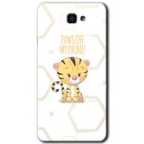 MRCİLETİSİM mrc185446 Sevimli Kedi 1 Kılıf HD Desen Baskılı Arka Kapak Samsung Galaxy J7 Prime ile uyumlu
