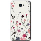 MRCİLETİSİM mrc185776 Mat Çiçek Kılıf HD Desen Baskılı Arka Kapak Samsung Galaxy J7 Prime ile uyumlu