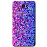 MRCİLETİSİM mrc186620 Pixel Mozaik Kılıf HD Desen Baskılı Arka Kapak + Temperli Cam Samsung Galaxy J7 Prime 2 ile uyumlu