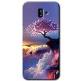 MRCİLETİSİM mrc188134 Wash Red Wall Kılıf HD Desen Baskılı Arka Kapak Samsung Galaxy J8 ile uyumlu
