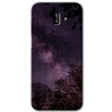 MRCİLETİSİM mrc188175 Gece Galaksi Kılıf HD Desen Baskılı Arka Kapak Samsung Galaxy J8 ile uyumlu