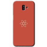 MRCİLETİSİM mrc188278 Atom Kılıf HD Desen Baskılı Arka Kapak Samsung Galaxy J8 ile uyumlu
