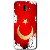 MRCİLETİSİM mrc188504 Türkiyem Kılıf HD Desen Baskılı Arka Kapak Samsung Galaxy J8 ile uyumlu