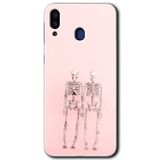 MRCİLETİSİM mrc189145 Yaşayan Çift Kılıf HD Desen Baskılı Arka Kapak Samsung Galaxy M10s ile uyumlu