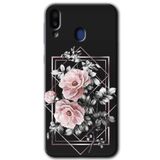 MRCİLETİSİM mrc189283 Retro Çiçek 1 Kılıf HD Desen Baskılı Arka Kapak Samsung Galaxy M10s ile uyumlu
