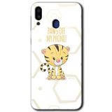 MRCİLETİSİM mrc189296 Sevimli Kedi 1 Kılıf HD Desen Baskılı Arka Kapak Samsung Galaxy M10s ile uyumlu