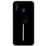 MRCİLETİSİM mrc189682 Sönmüş Kibrit Kılıf HD Desen Baskılı Arka Kapak Samsung Galaxy M10s ile uyumlu