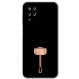 MRCİLETİSİM mrc190255 Thor Çekiç Kılıf HD Desen Baskılı Arka Kapak Samsung Galaxy M12 ile uyumlu