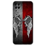 MRCİLETİSİM mrc190312 Lucifer Kılıf HD Desen Baskılı Arka Kapak Samsung Galaxy M12 ile uyumlu