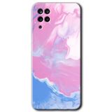 MRCİLETİSİM mrc190328 Liquid Lekeler Art Kılıf HD Desen Baskılı Arka Kapak Samsung Galaxy M12 ile uyumlu