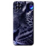 MRCİLETİSİM mrc190766 Kaplan Kılıf HD Desen Baskılı Arka Kapak Samsung Galaxy M12 ile uyumlu