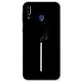MRCİLETİSİM mrc191332 Sönmüş Kibrit Kılıf HD Desen Baskılı Arka Kapak Samsung Galaxy M20 ile uyumlu