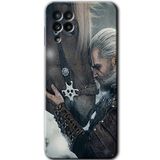 MRCİLETİSİM mrc192008 Kadim Dost Kılıf HD Desen Baskılı Arka Kapak Samsung Galaxy M22 ile uyumlu