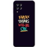 MRCİLETİSİM mrc192099 Everything Kılıf HD Desen Baskılı Arka Kapak Samsung Galaxy M22 ile uyumlu