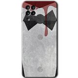 MRCİLETİSİM mrc192102 Gentleman Blood Kılıf HD Desen Baskılı Arka Kapak Samsung Galaxy M22 ile uyumlu