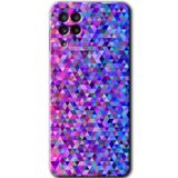 MRCİLETİSİM mrc192120 Pixel Mozaik Kılıf HD Desen Baskılı Arka Kapak Samsung Galaxy M22 ile uyumlu