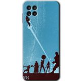 MRCİLETİSİM mrc192130 Avengers Team Kılıf HD Desen Baskılı Arka Kapak Samsung Galaxy M22 ile uyumlu