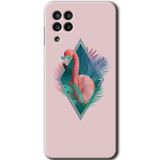 MRCİLETİSİM mrc192263 Flamingo Kılıf HD Desen Baskılı Arka Kapak Samsung Galaxy M22 ile uyumlu