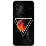 MRCİLETİSİM mrc192480 Kızıl Gezegen Kılıf HD Desen Baskılı Arka Kapak Samsung Galaxy M23 ile uyumlu