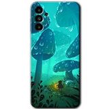 MRCİLETİSİM mrc192523 Silhoutte Dropss Kılıf HD Desen Baskılı Arka Kapak Samsung Galaxy M23 ile uyumlu