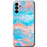 MRCİLETİSİM mrc192539 Bubbles 1 Kılıf HD Desen Baskılı Arka Kapak Samsung Galaxy M23 ile uyumlu