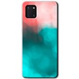 MRCİLETİSİM mrc19254 Flu Işık Kılıf Baskılı Kapak 5D Tam Kaplayan Cam Samsung Galaxy Note 10 Lite ile uyumlu