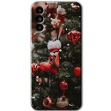 MRCİLETİSİM mrc192553 Happy New Year Kılıf HD Desen Baskılı Arka Kapak Samsung Galaxy M23 ile uyumlu