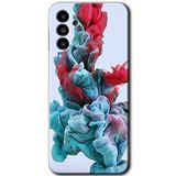 MRCİLETİSİM mrc192572 Renkli Karışım Kılıf HD Desen Baskılı Arka Kapak Samsung Galaxy M23 ile uyumlu