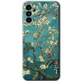 MRCİLETİSİM mrc192604 Almond Blossom Kılıf HD Desen Baskılı Arka Kapak Samsung Galaxy M23 ile uyumlu