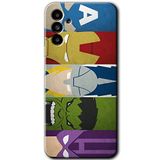 MRCİLETİSİM mrc192682 Avengers Kılıf HD Desen Baskılı Arka Kapak Samsung Galaxy M23 ile uyumlu