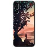 MRCİLETİSİM mrc192970 Yalnız Savaşcı Kılıf HD Desen Baskılı Arka Kapak Samsung Galaxy M23 ile uyumlu