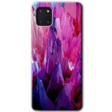 MRCİLETİSİM mrc19346 Abstraction Sharp Kılıf Baskılı Kapak 5D Tam Kaplayan Cam Samsung Galaxy Note 10 Lite ile uyumlu