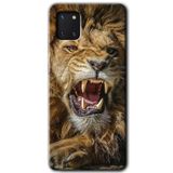 MRCİLETİSİM mrc19409 Lion King Kılıf Baskılı Kapak 5D Tam Kaplayan Cam Samsung Galaxy Note 10 Lite ile uyumlu