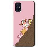 MRCİLETİSİM mrc194158 Winnie the Pooh Kılıf HD Desen Baskılı Arka Kapak Samsung Galaxy M31s ile uyumlu