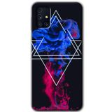 MRCİLETİSİM mrc194161 Mekanik Duman 1 Kılıf HD Desen Baskılı Arka Kapak Samsung Galaxy M31s ile uyumlu