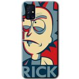 MRCİLETİSİM mrc194235 Rick News Kılıf HD Desen Baskılı Arka Kapak Samsung Galaxy M31s ile uyumlu