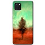 MRCİLETİSİM mrc19428 Outlines Paint Kılıf Baskılı Kapak 5D Tam Kaplayan Cam Samsung Galaxy Note 10 Lite ile uyumlu
