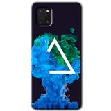 MRCİLETİSİM mrc19430 İnk Clot Kılıf Baskılı Kapak 5D Tam Kaplayan Cam Samsung Galaxy Note 10 Lite ile uyumlu