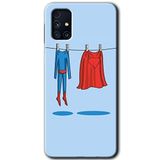 MRCİLETİSİM mrc194396 İzin Günü Kılıf HD Desen Baskılı Arka Kapak Samsung Galaxy M31s ile uyumlu