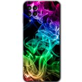 MRCİLETİSİM mrc194738 Smoke Colorful Kılıf HD Desen Baskılı Arka Kapak Samsung Galaxy M32 ile uyumlu