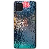 MRCİLETİSİM mrc19476 Blur Cam Kılıf Baskılı Kapak 5D Tam Kaplayan Cam Samsung Galaxy Note 10 Lite ile uyumlu